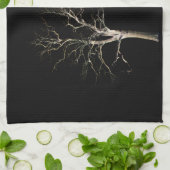 Donkere kant 9 ktcna theedoek (Gevouwen)