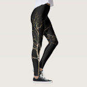 Donkere kant 9 lecna leggings (Rechts)