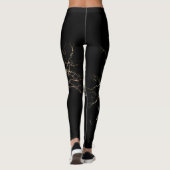 Donkere kant 9 lecna leggings (Achterkant)