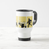 Donkere kant van de Horse Travel Mug #1 Reisbeker (Voorkant rechts)