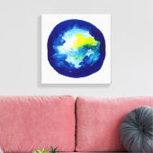 Donkere kant van de maan canvas afdruk (Insitu (Woonkamer))