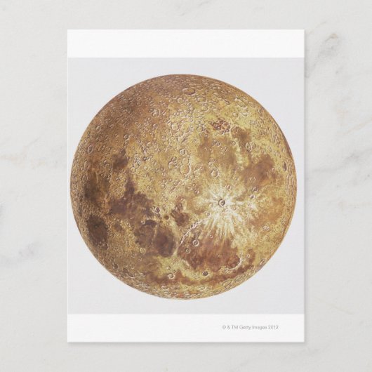 Donkere kant van de maan, illustratie briefkaart (Voorkant)