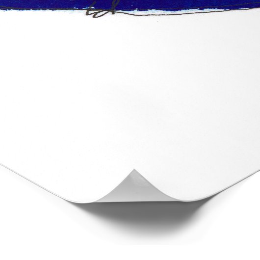 Donkere kant van de maan poster (Hoek)