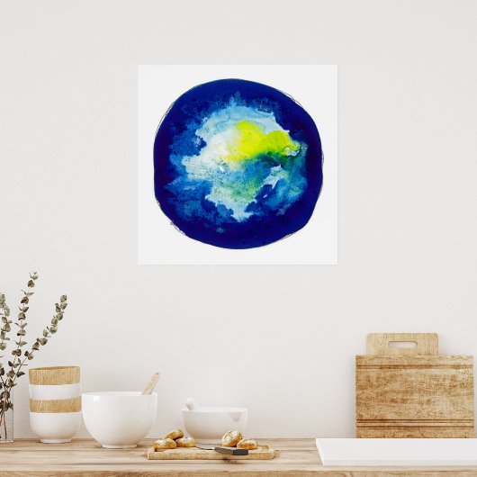 Donkere kant van de maan poster (Keuken)