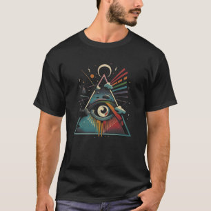 Donkere kant van de maan t-shirt