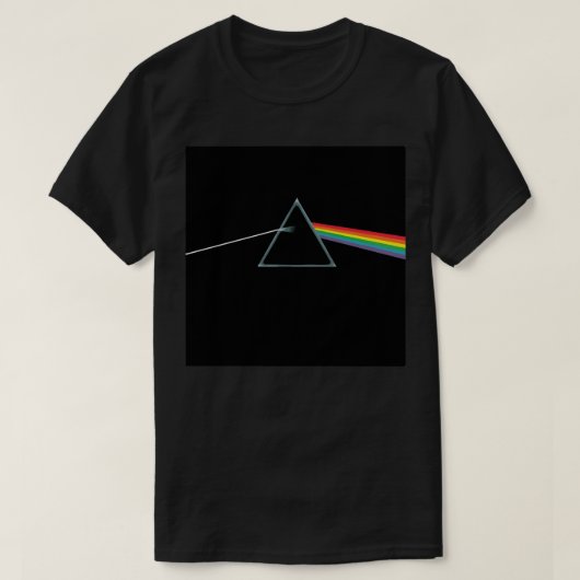 Donkere kant van het Hoesje van het Moon Album Art T-shirt (Design voorkant)