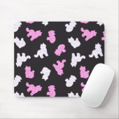 Donkere Kat Cookies Mousepad Muismat (Met muis)