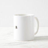 Donkere Kat Koffie Met Schedel Mok Oversized T-Shi (Voorkant rechts)
