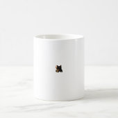 Donkere Kat Koffie Met Schedel Mok Oversized T-Shi (Center)