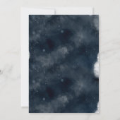 Donkere Keltische Stars Bohemian Rustic Wedding Kaart (Achterkant)