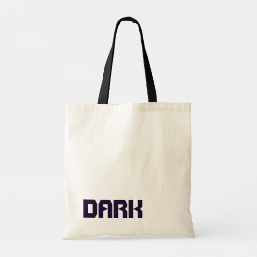 Donkere kerk en sterrenmysterie tote bag (Achterkant)