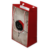 Donkere kerkbok klein cadeauzakje (Achterkant Gekanteld)