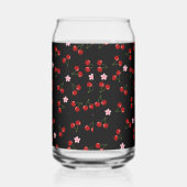 Donkere kersen blikvorm glas (Rechts)