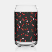 Donkere kersen blikvorm glas (Links)