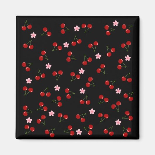 Donkere kersen magneet (Voorkant)