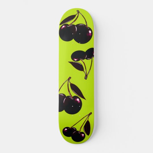 Donkere kersen Skateboard Deck (Voorkant)