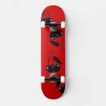 Donkere kersen Skateboard Deck