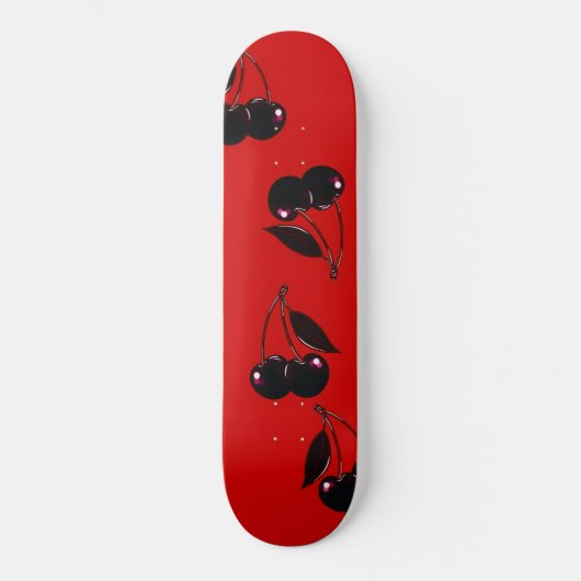 Donkere kersen Skateboard Deck (Voorkant)