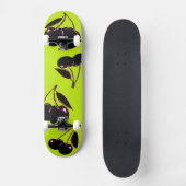 Donkere Kersen Skateboarddek Persoonlijk Skateboard (Voorkant)