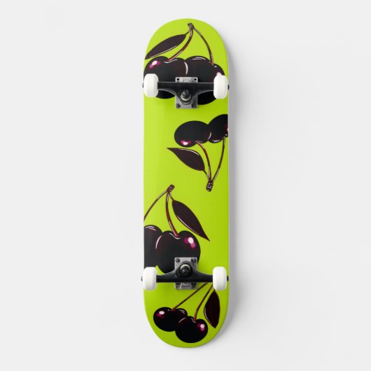 Donkere Kersen Skateboarddek Persoonlijk Skateboard (Voorkant)