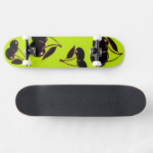 Donkere Kersen Skateboarddek Persoonlijk Skateboard (Horizontaal)