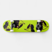 Donkere Kersen Skateboarddek Persoonlijk Skateboard (Horizontaal)