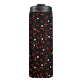 Donkere kersen thermosbeker