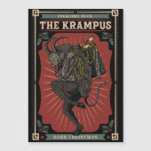 Donkere kerst Folkloric Devil Krampus Bag of Toys (Voorkant)