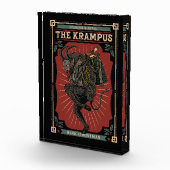 Donkere kerst Folkloric Devil Krampus Bag of Toys Fotoblokken (Rechts)