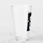 Donkere Kerstman Bierglas Glas (Rechts)