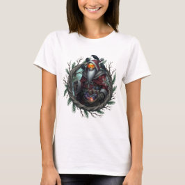 Donkere Kerstman van Schaduwen – Gotische Kerst Sk T-shirt