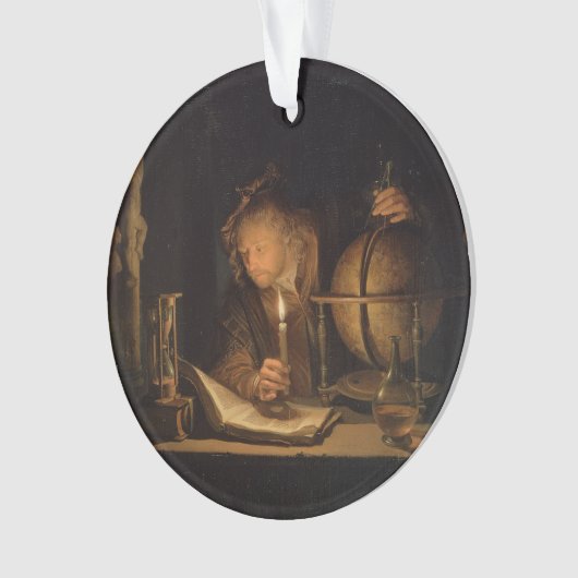 Donkere kerstmis ornament (voorkant)