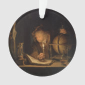 Donkere kerstmis ornament (voorkant)