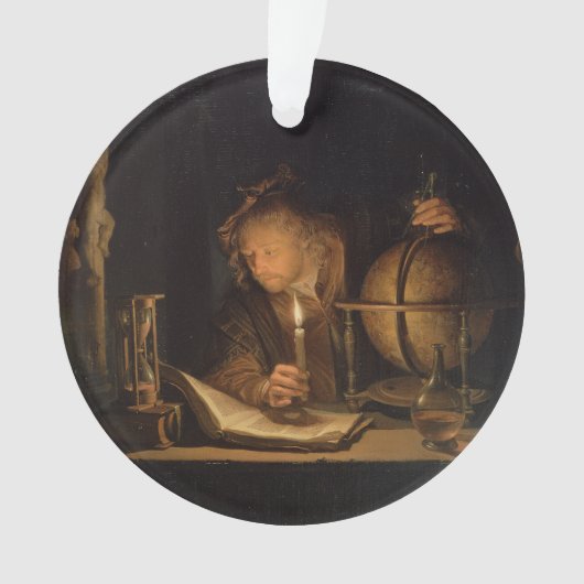 Donkere kerstmis ornament (voorkant)