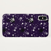 Donkere kleur Emo-patroon met verf Case-Mate iPhone Case (Achterkant (horizontaal))