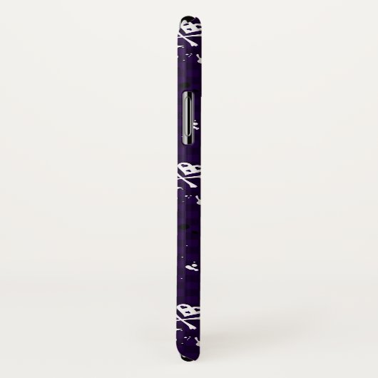 Donkere kleur Emo-patroon met verf Case-Mate iPhone Case (Achterkant / rechts)