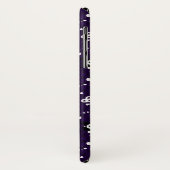 Donkere kleur Emo-patroon met verf Case-Mate iPhone Case (Achterkant/links)