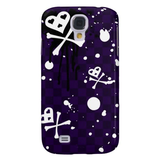Donkere kleur Emo-patroon met verf Case-Mate Samsung Galaxy Hoesje (Achterkant)