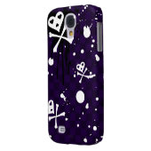 Donkere kleur Emo-patroon met verf Case-Mate Samsung Galaxy Hoesje (Achterkant Links)