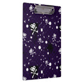 Donkere kleur Emo-patroon met verf Klembord (Rechts)