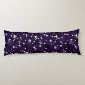 Donkere kleur Emo-patroon met verf Lichaamskussen (Achterkant)