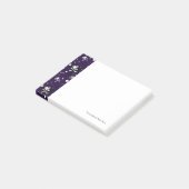 Donkere kleur Emo-patroon met verf Post-it® Notes (Schuin)