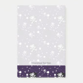 Donkere kleur Emo-patroon met verf Post-it® Notes (Voorkant)