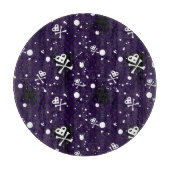 Donkere kleur Emo-patroon met verf Snijplank (Voorkant)