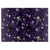 Donkere kleur Emo-patroon met verf Snijplank (Voorkant)