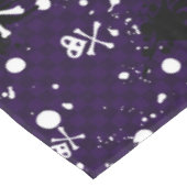 Donkere kleur Emo-patroon met verf Tafelkleed (Gekanteld)