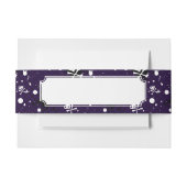 Donkere kleur Emo-patroon met verf Uitnodigingen Wikkel (Voorkant Voorbeeld)