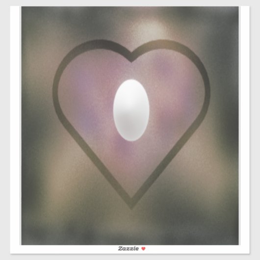 Donkere kleuren die de witte lamp horen sticker (Vel)