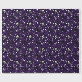 Donkere kleuren-emo-patroon met verf cadeaupapier (Vlak)