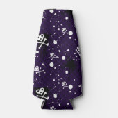 Donkere kleuren-emo-patroon met verf flesjeskoeler (Voorkant)